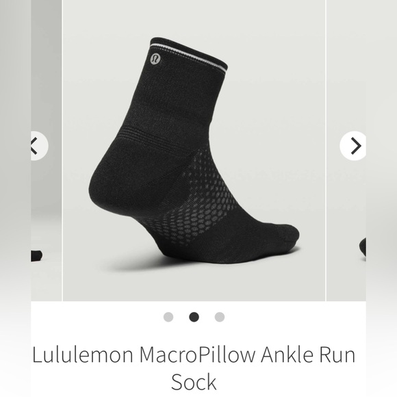 Lululemon MacroPillow Ankle Run Sock BNWT - Picture 2 of 5